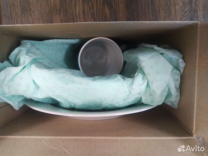 Набор детской посуды из фарфора