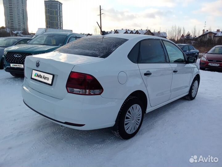 Volkswagen Polo 1.6 AT, 2019, 59 000 км