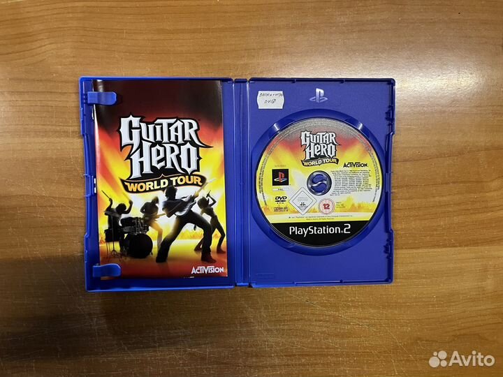 PS2 Guitar Hero World Tour