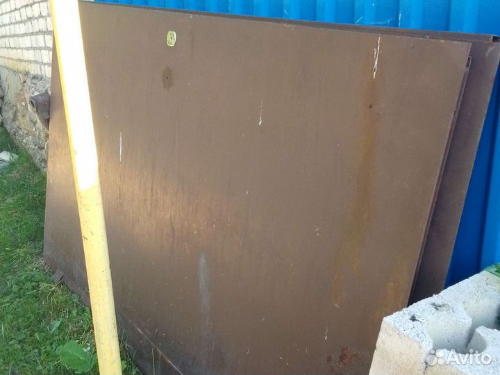 Ворота гаражные металлические бу