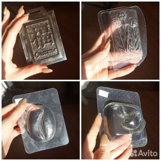 Формочки для мыла/пластиковые молды, мыловарение