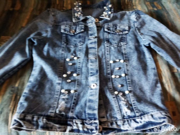 Куртка джинсовая детская