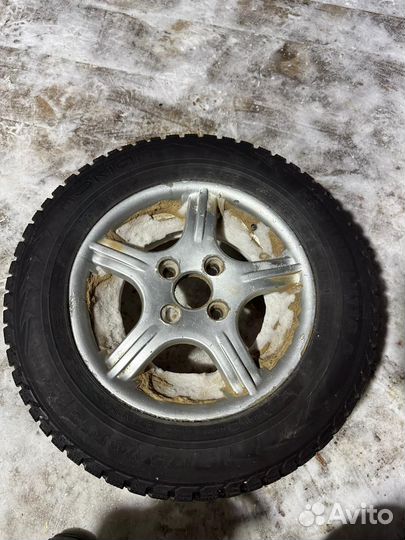 Зимние колеса r13 сняты с ваз 2114