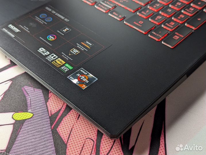 Asus TUF 17.3/R7 6800H/3070/1T new