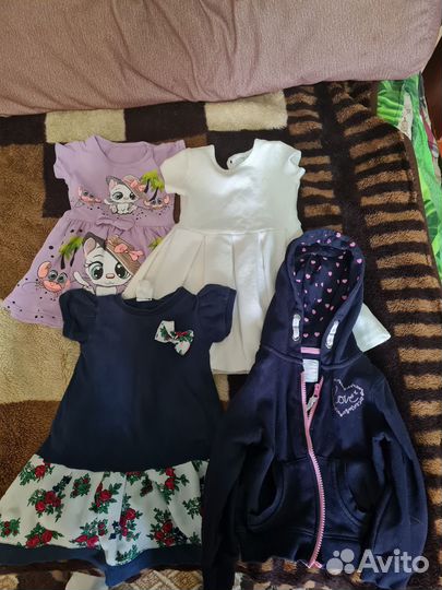 Вещи пакетом для девочки на год -два
