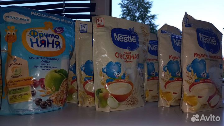 Детские каши молочные