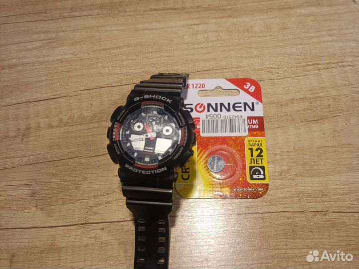 Часы casio g shock ga 100