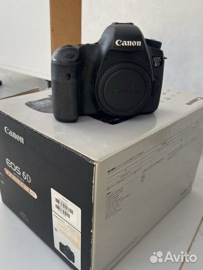 Зеркальный фотоаппарат canon 6d Body
