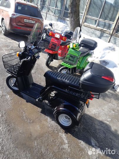 Honda gyro x-3 pgm для двоих цвет 'porsсhe'