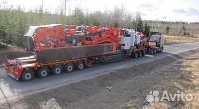 Услуги трала, перевозка негабарита