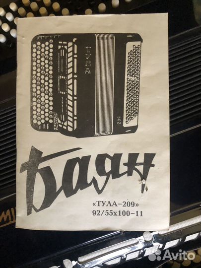 Баян тула 209