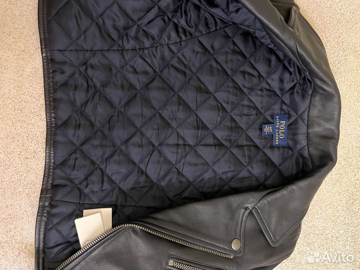 Куртка кожаная Ralph Lauren 4 года