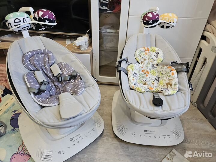 4moms Mamaroo NEW со вкладышем