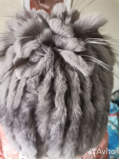 Шапка вязанка женская зимняя