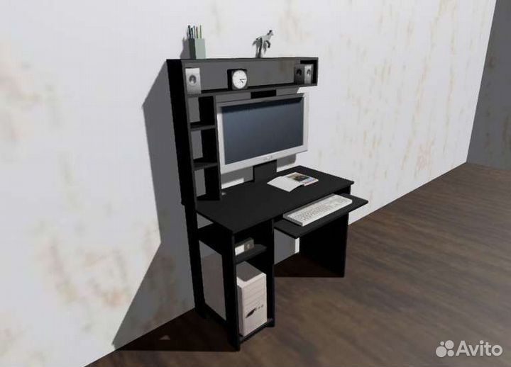 Компьютерный стол с подсветкой