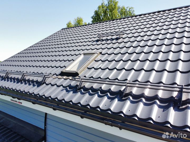 Металлочерепица Classic GrandLine 0.45, 0.5мм