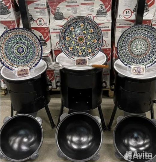 Казан чугунный 12 литров