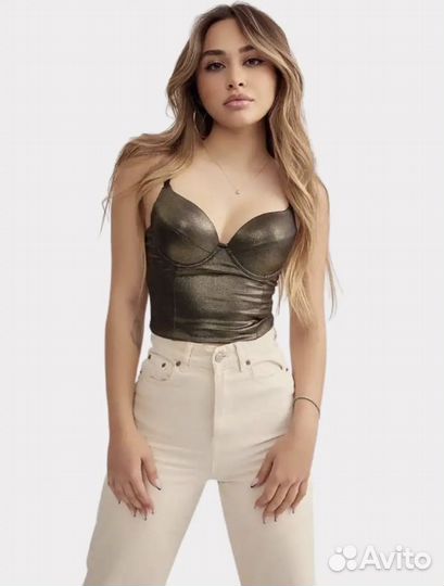 Вечерний топ-корсет