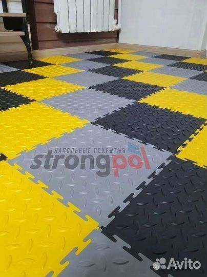 Модульное напольное покрытие