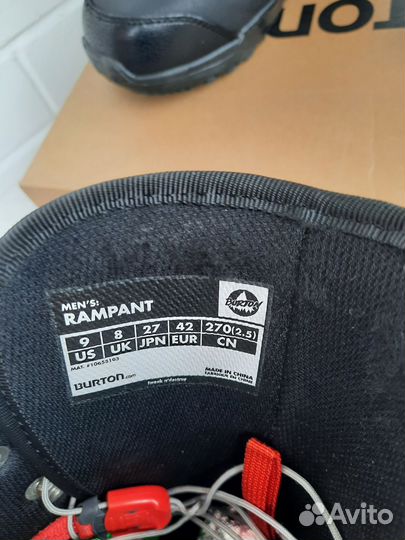 Сноубордические ботинки burton