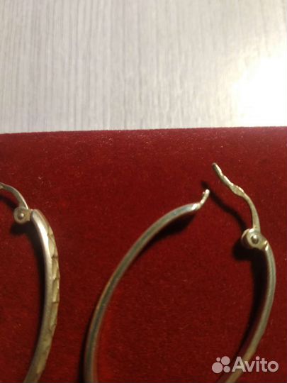 Серебряные серьги