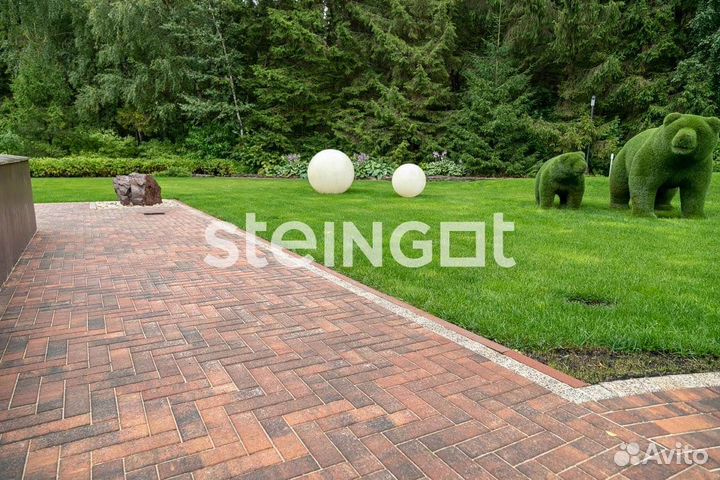 Тротуарная плитка Паркет Тигр