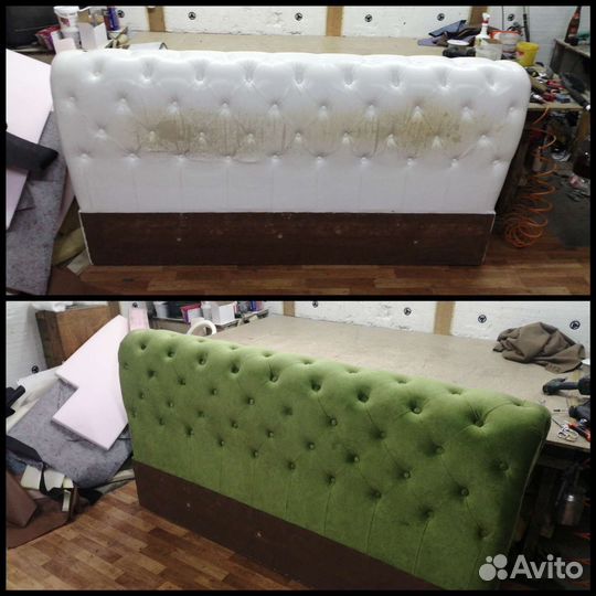 Ремонт и перетяжка мягкой мебели.Без выходных