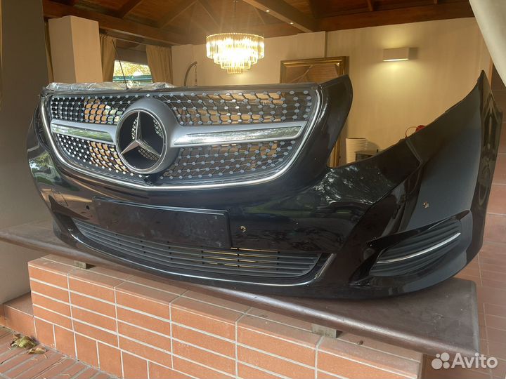 Бампера в комплекте на mercedes v класса