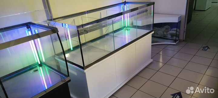 Аквариум 500 для торговли раками оборудование