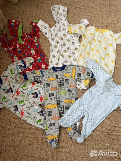 Пакет вещей 0-4 месяца