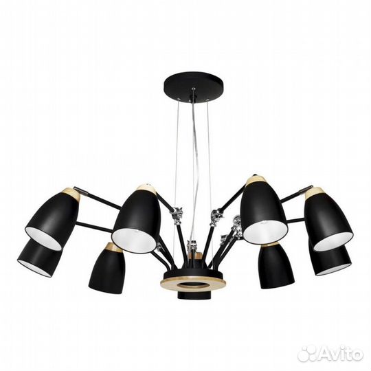 Loft4402/9BL Подвесная люстра loft IT Watchman