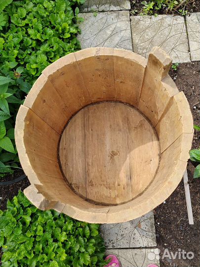 Кадушка деревянная