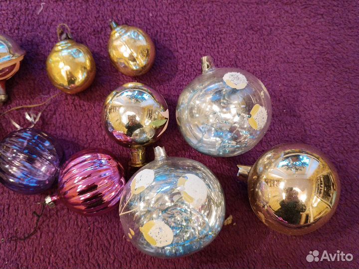 Елочные игрушки СССР