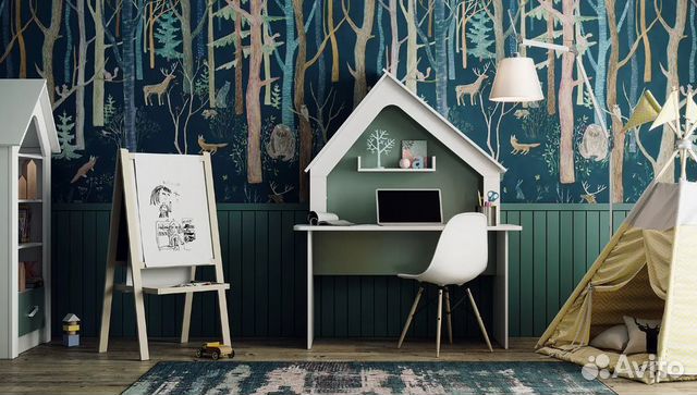 Письменный стол домик