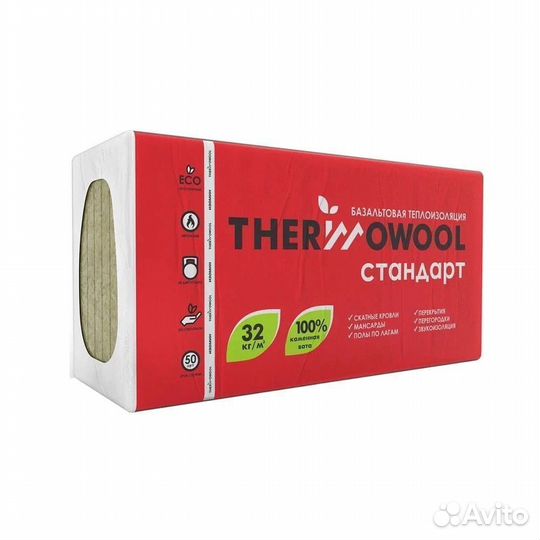 Утеплитель Изомин ThermoWool стандарт