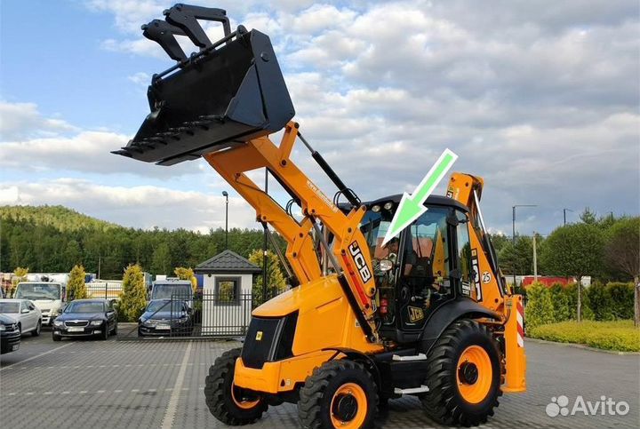 Стекло лобовое JCB 3cx / 4cx / 5cx (джисиби )