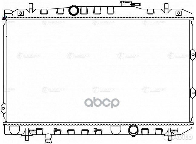 Радиатор охлаждения двигателя KIA cerato (04)