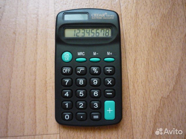Калькулятор cedar CD-402