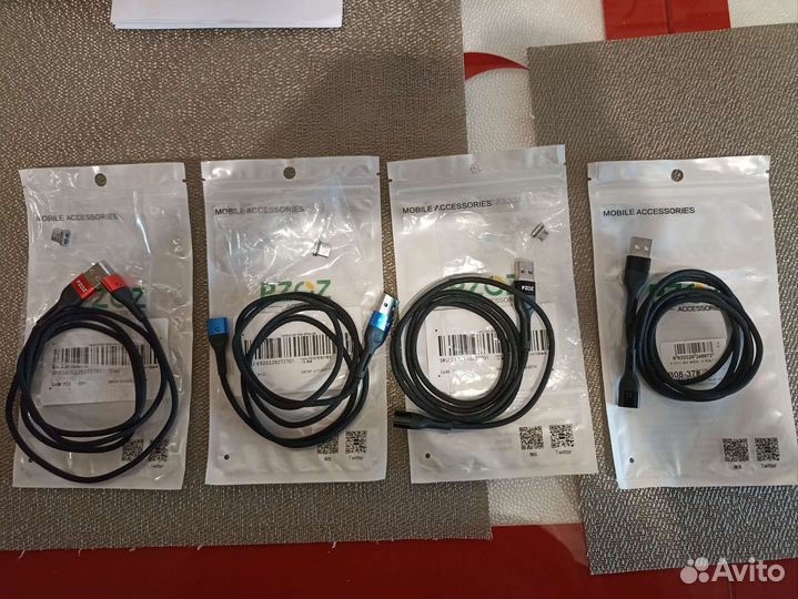 Магнитная зарядка Type-C, Micro USB