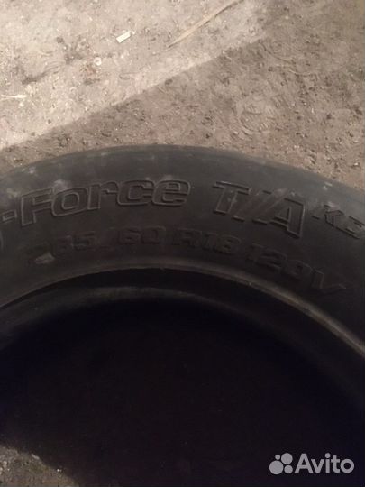 Bfgoodrich G-Force T/A KDW 285/60 R18