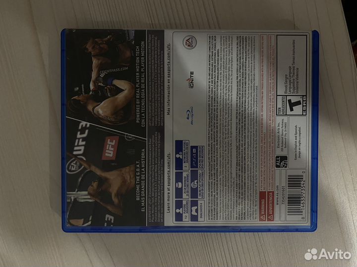 UFC 3 ps4