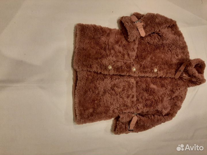 Шуба тедди для девочки