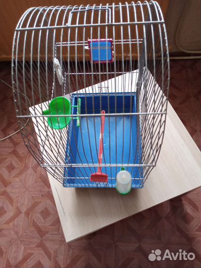 Клетка для птиц б/у в хорошем состоянии