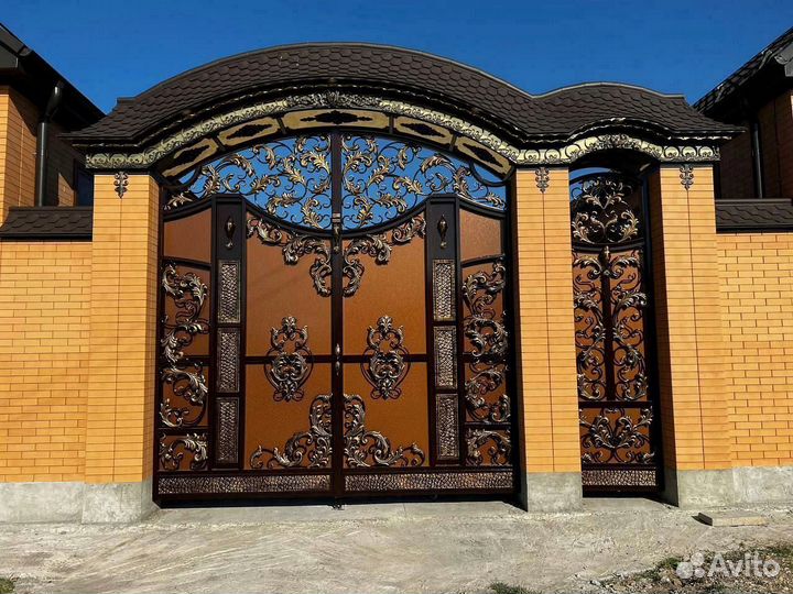 Ворота кованные под заказ
