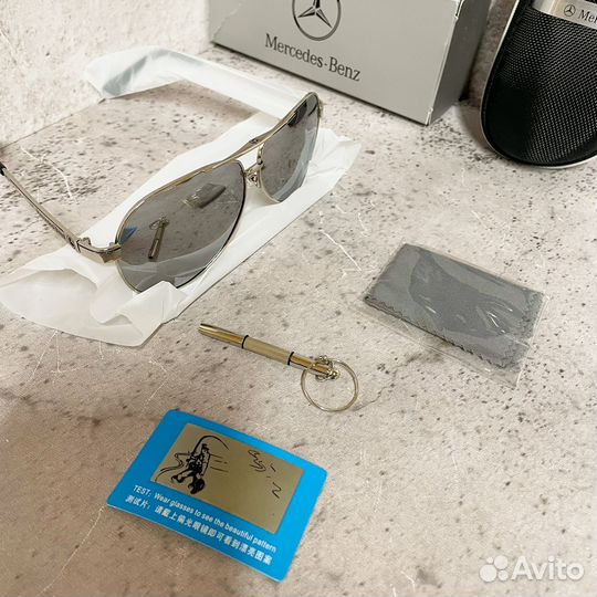 Очки новые поляризационные Mersedes Benz