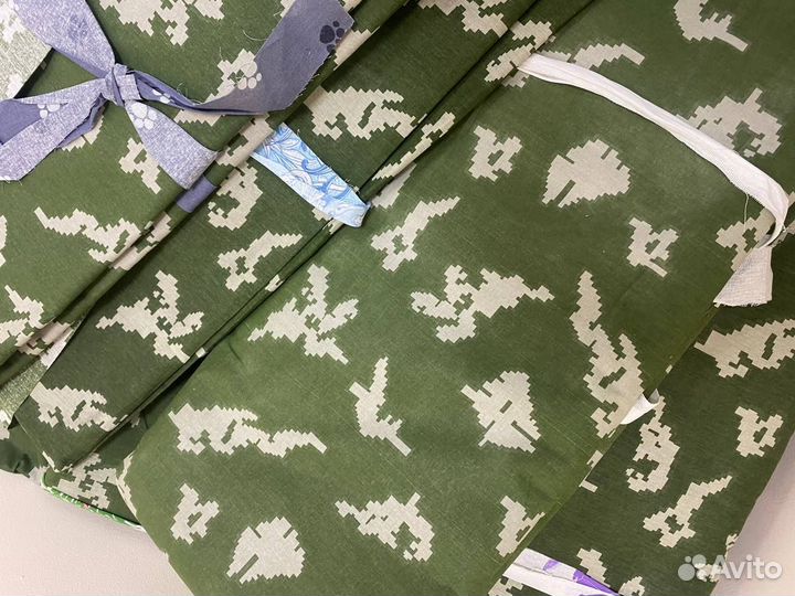 Ткань Хаки бязь маскировочная 150см
