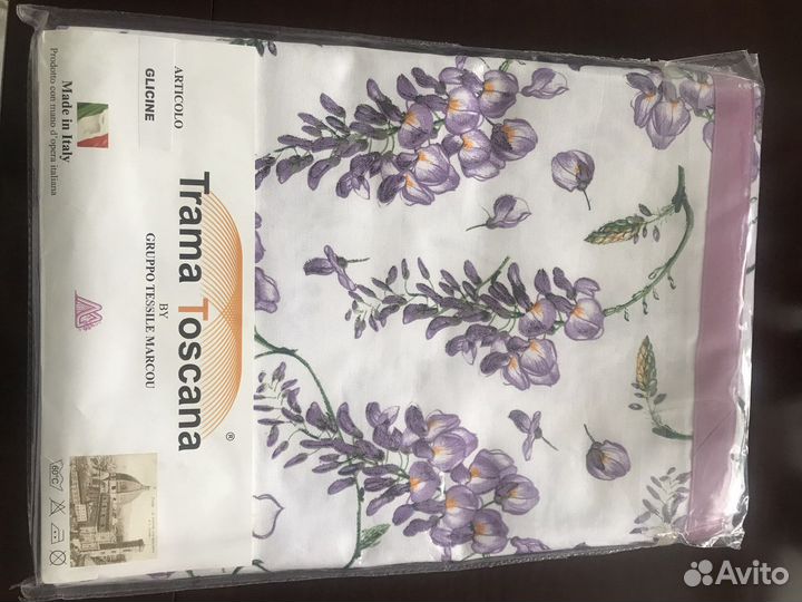 Скатерть с салфетками Италия хлопок плотный