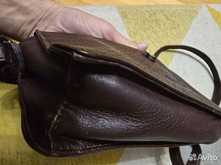 Кожаная сумка