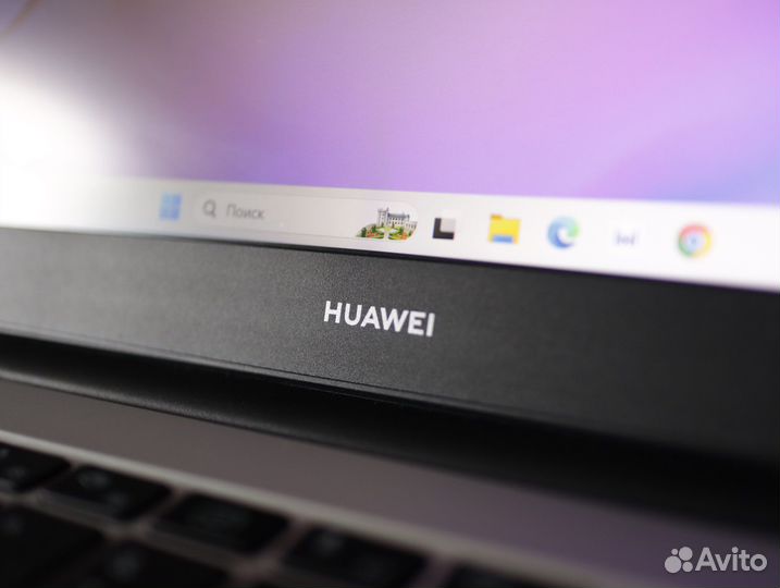 Ноутбук huawei matebook d 14 silver