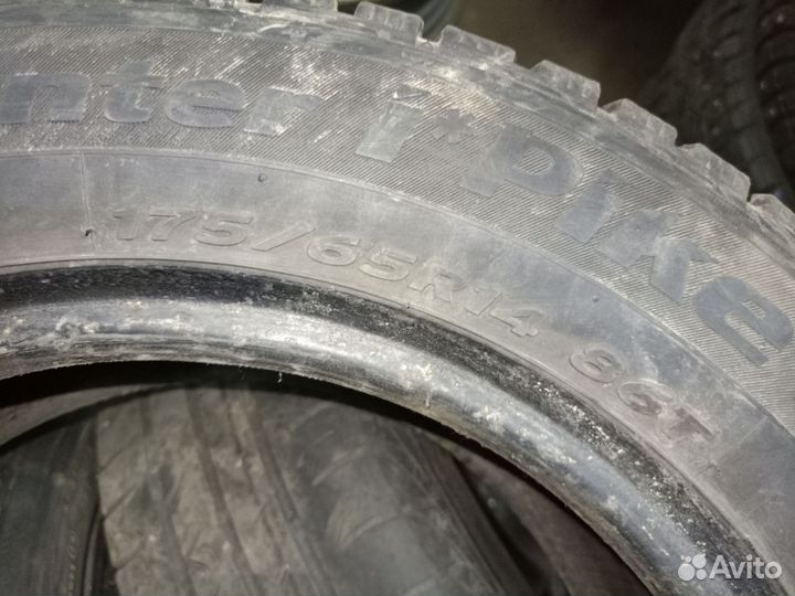 Два зимних баллона 175/65 R14